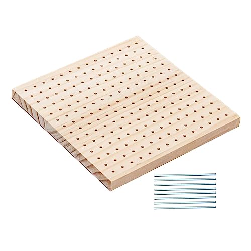 Häkel-Blockierbretter aus Holz mit Klammern, handgefertigt, Strickblockiermatten für Oma-Quadrate, DIY-Handwerk, Handarbeitsprojekte, 20,3 x 20,3 cm Häkel-Blockierbretter aus Holz mit Klammern, handgefertigt, Strickblockiermatten für Oma-Quadrate, DIY-Handwerk, Handarbeitsprojekte, 20,3 x 20,3 cm von getuse