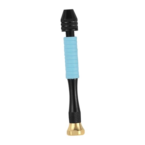 Handbohrer, Mini-Handbohrer für Schmuckherstellung, Harzguss, Holzbearbeitung, Handwerk, 0,3–3,4 mm Spannbereich, Aluminium-Werkzeug, blaue Gummimanschette Handbohrer, Mini-Handbohrer für Schmuckherstellung, Harzguss, Holzbearbeitung, Handwerk, 0,3–3,4 mm Spannbereich, Aluminium-Werkzeug, blaue Gummimanschette von getuse
