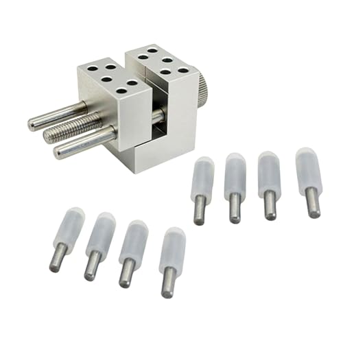 Mini-Tisch-Schraubstock, robust, Miniatur-Werkbank-Schraubstock, kleine Klemme, Reparaturwerkzeug, professionelle Aluminiumlegierung, 90 Grad horizontales Design, 8 Klemmstangen Mini-Tisch-Schraubstock, robust, Miniatur-Werkbank-Schraubstock, kleine Klemme, Reparaturwerkzeug, professionelle Aluminiumlegierung, 90 Grad horizontales Design, 8 Klemmstangen von getuse