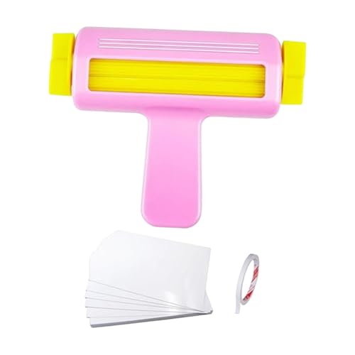 Papier-Crimper Maschine Texturroller mit 50 Blatt Papier, tragbares Quilling-Werkzeug, Wellenspaten für Kunst, Handwerk, Scrapbooking Papier-Crimper Maschine Texturroller mit 50 Blatt Papier, tragbares Quilling-Werkzeug, Wellenspaten für Kunst, Handwerk, Scrapbooking von getuse