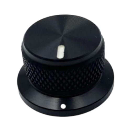 Potentiometer-Drehknöpfe, Zylinderknauf mit Schraubenschlüssel, Gitarren-Pedalknöpfe, Lautstärkeregler für Potentiometer-Lautsprecher, Vorverstärker, Schwarz von getuse
