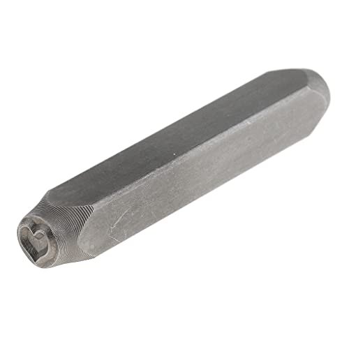 Präzisions-Stempelwerkzeug in Herzform, 6 mm, zum Stempeln von Metall, Lederwaren, Gravieren, Markieren von getuse