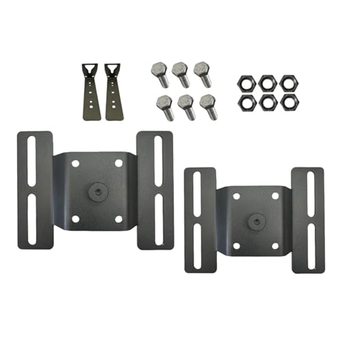 Schnelltrenn-Halterung für Markisen, für Camping, Überlandung, robuster Stahl, Schnellentriegelungs-Set, 16 x 12 cm, 2 Stück Schnelltrenn-Halterung für Markisen, für Camping, Überlandung, robuster Stahl, Schnellentriegelungs-Set, 16 x 12 cm, 2 Stück von getuse