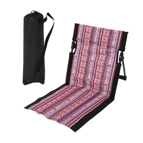 Strand-Klappstuhl mit Rückenlehne, Faltbarer Bodenstuhl Tribünenkissen, Tragbare Strandliege Campingstuhl für Picknick Garten Wandern, Grün 38x68x40- Llia 38 X 68 X 40 cm Strand-Klappstuhl mit Rückenlehne, Faltbarer Bodenstuhl Tribünenkissen, Tragbare Strandliege Campingstuhl für Picknick Garten Wandern, Grün 38x68x40- Llia 38 X 68 X 40 cm von getuse