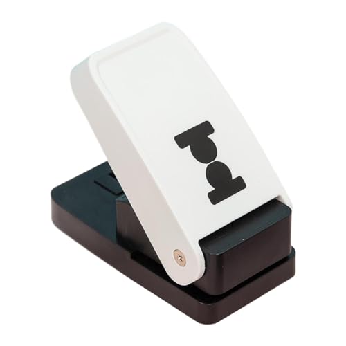 Tab-Stanzer für Index-Tab-Loseblatt-Trennzeichen, Bastelpapier-Stanzer für DIY-Lesezeichen-Notizblöcke, 5.12x2.68x1.89 Zoll von getuse