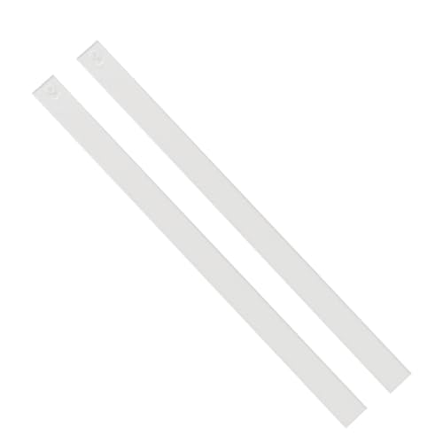 Teigstreifen, Teigstreifen, 40 cm, Teigroller-Abstandshalter, Acryl, Teignivellierer zum Backen von Gebäck, Pizza, Fondant, Dicke 3 mm, 2 Stück Teigstreifen, Teigstreifen, 40 cm, Teigroller-Abstandshalter, Acryl, Teignivellierer zum Backen von Gebäck, Pizza, Fondant, Dicke 3 mm, 2 Stück von getuse