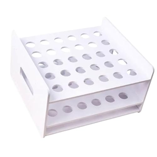 Tragbarer Organizer für Scheren und Pinsel mit Stifthalter, Schreibtischregal aus synthetischem Holz, Schreibtisch-Organizer für Kunstbedarf, Schreibtisch-Organizer mit mehreren Fächern, 30 Fächer von getuse