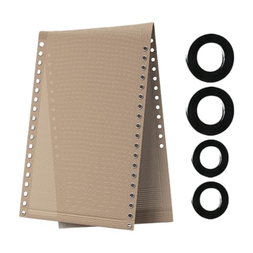 Universal-Ersatzbezug für Sonnenliegen und Gartenstühle, wetterfestes Netzgewebe mit 4 Spannseilen, atmungsaktiv, 160 x 48 cm, Beige Universal-Ersatzbezug für Sonnenliegen und Gartenstühle, wetterfestes Netzgewebe mit 4 Spannseilen, atmungsaktiv, 160 x 48 cm, Beige von getuse