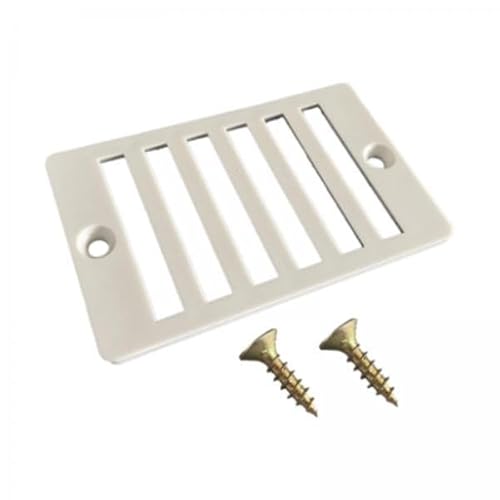 getuse 3 x Hauptablaufabdeckung für Überlaufauslass, 10,2 x 7,5 cm, Schwimmbad-Ablaufgitter, Ersatz von getuse