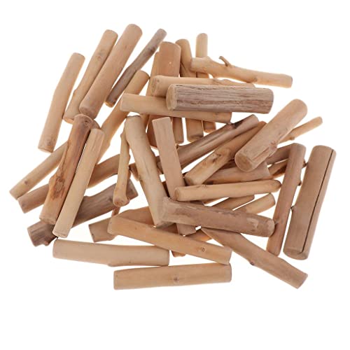getuse 50 Stück Treibholz Holzscheiben 20 cm zum Basteln DIY Handwerk Naturholz Deko- Holz-8cm von getuse