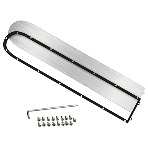 getuse Elektro-Scooter untere Batterieabdeckung wasserdichte Dichtung für M365 1S Pro Pro2 G30 Max Edelstahl Schutzplatte mit Anti-Diebstahl-Schrauben von getuse