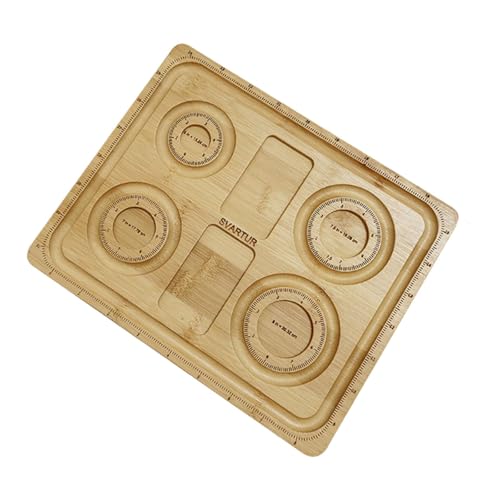 getuse Perlenbrett für Armbänder Aufbewahrungsbehälter Schmuck Design Größenbretter Vitrine Perlentablett für Perlen Armreif DIY Handwerk Stil A- 24.4cmx19.6cmx9.8cm von getuse