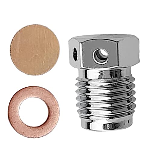 getuse Scuba Tank Ventil Berstscheibe Montage 5250psi - Verchromtes Messing Sicherheitsvorrichtung für Tauchausrüstung getuse Scuba Tank Ventil Berstscheibe Montage 5250psi - Verchromtes Messing Sicherheitsvorrichtung für Tauchausrüstung von getuse