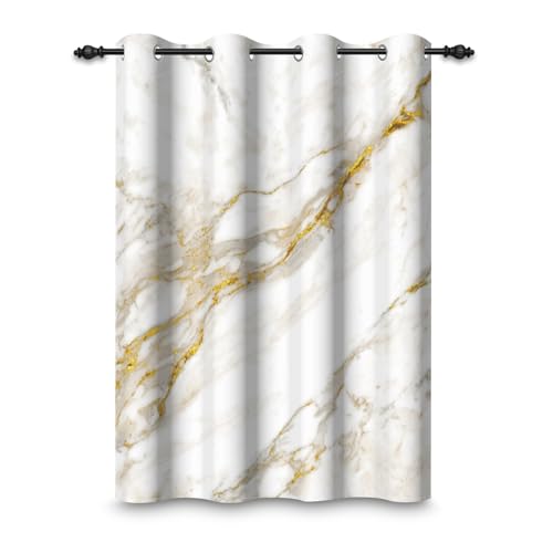ggaimwf 107x160cm Marmor Ösenvorhang Abstrakt Moderne Kunst Goldstruktur Weiß Vintage Steindruck Thermo Raumteiler Verdunkelungsvorhänge Fenstervorhänge für Schlafzimmer Wohnzimmer,1-Einzelpaneel ggaimwf 107x160cm Marmor Ösenvorhang Abstrakt Moderne Kunst Goldstruktur Weiß Vintage Steindruck Thermo Raumteiler Verdunkelungsvorhänge Fenstervorhänge für Schlafzimmer Wohnzimmer,1-Einzelpaneel von ggaimwf