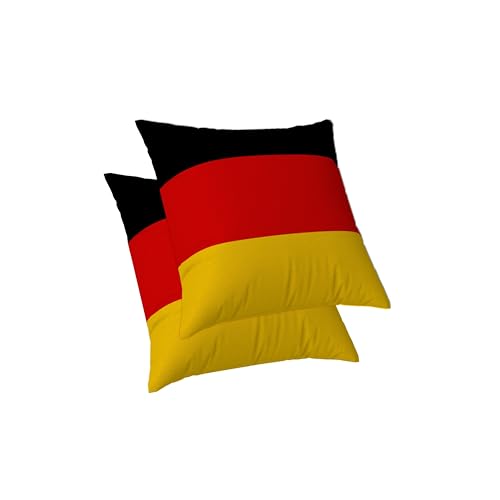ggaimwf Flagge Kissenbezug Deutsche Flagge Kissenhülle Patriotisch Kissen für Sofa Leinenquadrat Kissenbezug Startseite Dekorativer Kissenbezug Stuhl Schlafzimmer Wohnzimmer 45x45cm 2er-Set ggaimwf Flagge Kissenbezug Deutsche Flagge Kissenhülle Patriotisch Kissen für Sofa Leinenquadrat Kissenbezug Startseite Dekorativer Kissenbezug Stuhl Schlafzimmer Wohnzimmer 45x45cm 2er-Set von ggaimwf