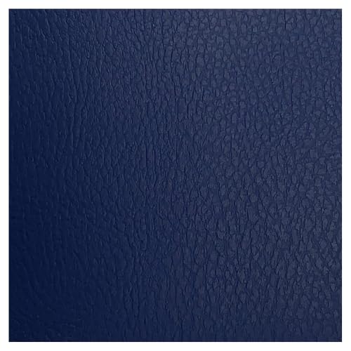ggm® Kunstleder PVC Trend, Breite 140 cm, Meterware, Farben wählbar (marine) von ggm