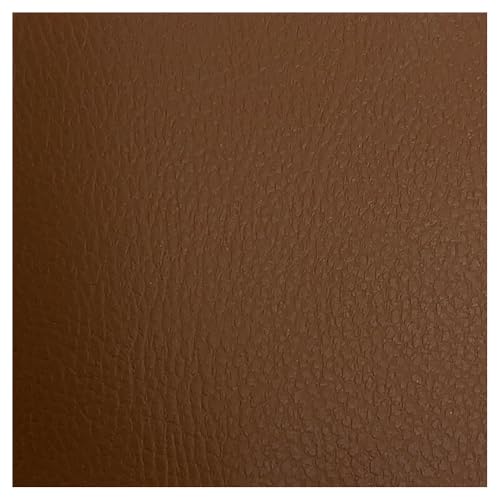 ggm® Kunstleder PVC Trend, Breite 140 cm, Meterware, Farben wählbar (mittelbraun) von ggm