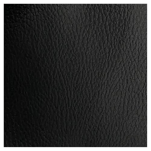 ggm® Kunstleder PVC Trend, Breite 140 cm, Meterware, Farben wählbar (schwarz) von ggm