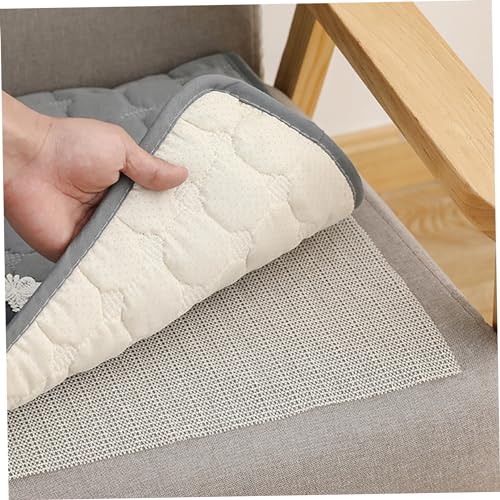 Teppich 28x79in Cuttable Grip Matte PVC Atmungsaktives Anti-Schlupf-Matten Nicht-kluge Nicht-Schlupf-Pads für Teppichblatt Sitzkissen, großer Teppich von ggtuyt