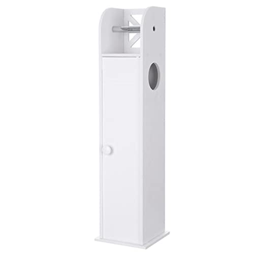 Badezimmerschrank, Badezimmermöbel, schmaler Schrank, PVC, Toilettenpapierrolle, 19 x 19 x 77 cm (D wie abgebildet) von ghghnrtgefrgnhnxdf