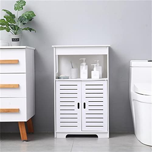 Badezimmerschrank, PVC, Doppeltür, Doppelfach, 80 hoch, wasserdicht, einfach zu montieren (50 x 30 x 80 cm), Weiß (D wie abgebildet) von ghghnrtgefrgnhnxdf