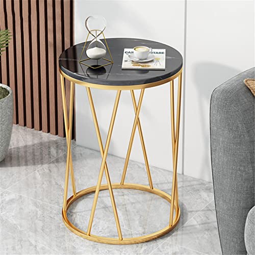 Beistelltisch, Ecktisch, Wohnzimmermöbel, einfache Balkon-Beistelltische, nordischer Couchtisch, kleines Nachttischregal (Farbe: einfarbig, Größe: 45 x 40 x 55 cm) (D 45 x 40 x 55 cm) von ghghnrtgefrgnhnxdf