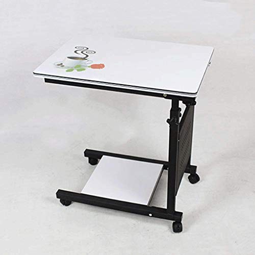 Beistelltisch, höhenverstellbar, mobiler Laptop-Schreibtisch, mit klappbarem Computertisch (Farbe: einfarbig) (einfarbig) von ghghnrtgefrgnhnxdf