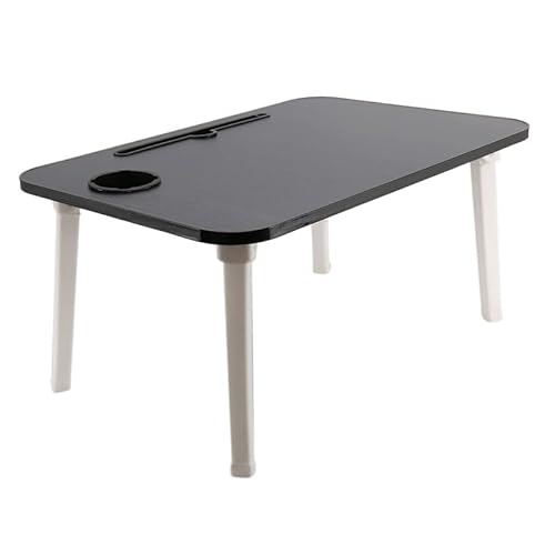 Betttisch, Computertisch, Arbeitszimmer, Schreibtisch, verschleißfest, faltbar, tragbar, Laptop-Schreibtisch (D 60 x 40 x 29 cm) von ghghnrtgefrgnhnxdf