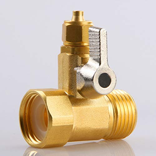 Feed Water Adapter 1/2 Zoll auf 1/4 Zoll Wasserhahn Wasserfilter Kugelhahn Umkehrosmoseanlage Ventil Wasserhahn für Home Hardware von ghghnrtgefrgnhnxdf