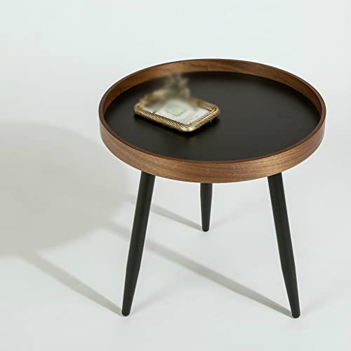 Minimalistischer runder Kombi-Couchtisch, kleine Wohnung, Wohnzimmer, Beistelltisch, Balkon, Couchtisch (Farbe: D, Größe: wie abgebildet) (D wie abgebildet) von ghghnrtgefrgnhnxdf