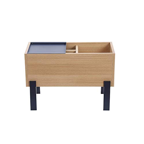 Nordic Sofa mit wenigen Spaltecken und schlichtem Wohnzimmersofa Beistellschrank Multifunktionaler Seitenspind von ghghnrtgefrgnhnxdf