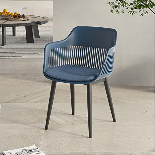Nordische Esszimmerstühle, Designer-Design, Esszimmerstühle, Kunststoff, transparent, Sillas Computer Chai (Farbe: D, Größe: 1 Code) (Grau 1Code) von ghghnrtgefrgnhnxdf