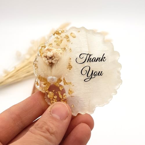 Epoxid-Magnet für Hochzeitsfeiern, Geschenke für Brautpartys, Kühlschrankmagnet für Babypartys, elegantes Gastgeschenk, 20 Stück von giftupstore