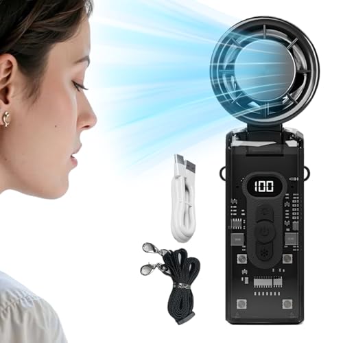 Aufladbarer Tragbarer Handventilator | Klappbarer Ventilator Mit Praktischer Sofortkühlplatte Und Effektiver Kühlfunktion | Verstellbares Kühlgerät Mit LED-Licht Für Arbeitsplatz Zuhause Nachtsport Wa Aufladbarer Tragbarer Handventilator | Klappbarer Ventilator Mit Praktischer Sofortkühlplatte Und Effektiver Kühlfunktion | Verstellbares Kühlgerät Mit LED-Licht Für Arbeitsplatz Zuhause Nachtsport Wa von gifyym