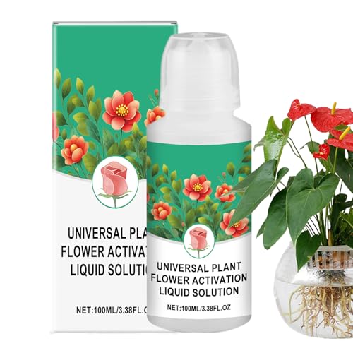Blumendünger - Flüssig 100ml Zimmerpflanzendünger,Gartenzubehör Zur Förderung Von Begonie Geranie Tomate Orchidee Hortensie von gifyym