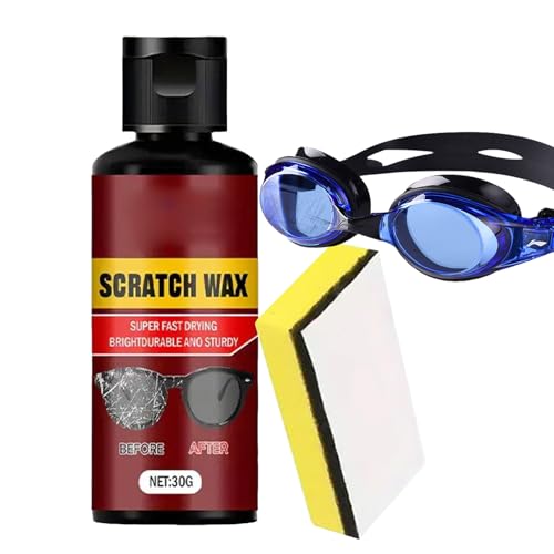 Brillenglas-Kratzer-Reparaturspray - 30 G Brillengläser-Spray | Brillenkratzer-Entferner Für Brillen | Sanfter Reiniger Mit Langzeitschutz Für Brillen, Sonnenbrillen, Schwimmbrillen, Fenster & Windsc Brillenglas-Kratzer-Reparaturspray - 30 G Brillengläser-Spray | Brillenkratzer-Entferner Für Brillen | Sanfter Reiniger Mit Langzeitschutz Für Brillen, Sonnenbrillen, Schwimmbrillen, Fenster & Windsc von gifyym