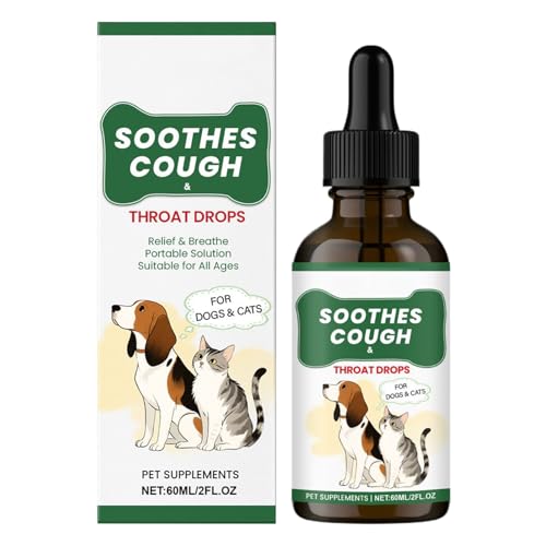 Hund Hustensaft,60ml Tropfen Nahrungsergänzung - Schnell Aufnehmbare Flüssige Körperpflege Für Hunde Katzen Morgeneinnahme Zuhause Reise Nach Dem Tägliche Routine Hund Hustensaft,60ml Tropfen Nahrungsergänzung - Schnell Aufnehmbare Flüssige Körperpflege Für Hunde Katzen Morgeneinnahme Zuhause Reise Nach Dem Tägliche Routine von gifyym