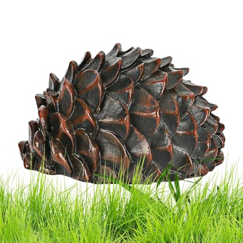 Outdoor gefälschte Felsschlüsselspeicherbox, Simulation von Stonekey-Hülle, Hider Decoration Halter steinelabliger Key Storage Hold Stone Box für Home Garden Yard von gifyym