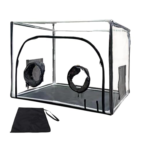 Pilzanbau Noch Luftbox - Faltbare Transparente Pilz -Wachstumszelt -Kit - Pilzanbau -Beutel Mit Hoher Sichtbarkeit | Pilz -Kultivierungsbeutel Kit, Abfutenhaube Alternative Für Gartenbau & Labor U von gifyym