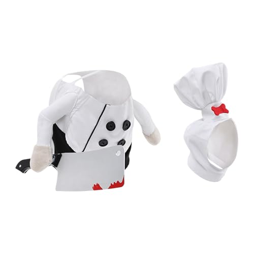 Tier Halloween Kostüme,Katzenkostüm Kochoutfit - Verstellbares Tierkostüm Für Kleine Mittlere Große Kätzchen Welpen Feste Accessoires Tier Halloween Kostüme,Katzenkostüm Kochoutfit - Verstellbares Tierkostüm Für Kleine Mittlere Große Kätzchen Welpen Feste Accessoires von gifyym