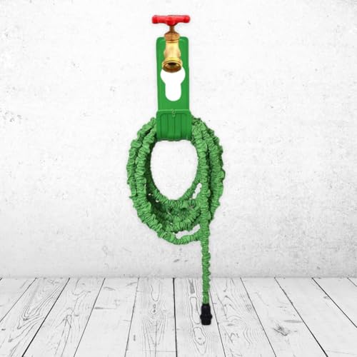 gifyym Gartenschlauchhalter - Gartenschlauchstütze | Haken Für Wasserschlauchrolle Aus Stahl | Organizer Für Erweiterbare Schläuche, Verlängerungen, Pools Und Outdoor-Zubehör von gifyym
