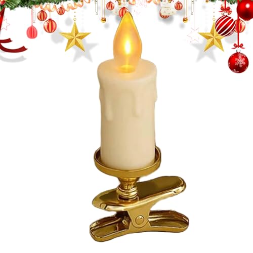 gifyym LED -Kerzenlichter | Flameless Candles - Echtes Flackernder Docht Elektro -LED -Kerze | Flackernde | Geeignet Für Home Wedding Weihnachtsdekoration von gifyym