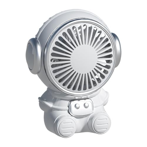 gifyym Mini Ventilator | Astronauten-Design Kühlventilator | Leiser USB-aufladbarer Tragbarer Tischventilator für Kinder Erwachsene Camping Reisen Schule gifyym Mini Ventilator | Astronauten-Design Kühlventilator | Leiser USB-aufladbarer Tragbarer Tischventilator für Kinder Erwachsene Camping Reisen Schule von gifyym