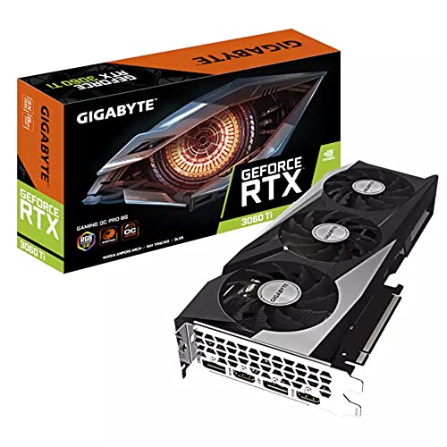 Gigabyte GeForce RTX 3060 Ti GAMING OC PRO 8GB V3 LHR Grafikkarte Gigabyte GeForce RTX 3060 Ti GAMING OC PRO 8GB V3 LHR Grafikkarte von Gigabyte