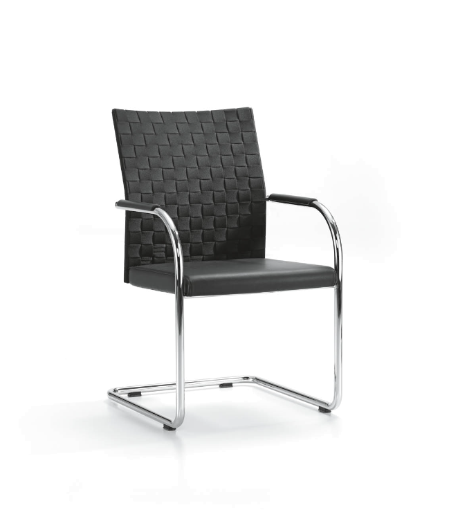 girsberger Corpo Besucherstuhl Freischwinger mit elastischem Gurtgeflecht. girsberger Corpo Besucherstuhl Freischwinger mit elastischem Gurtgeflecht. von girsberger