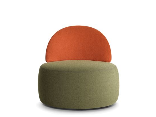 girsberger Incycle Pouf mit Rückenlehne girsberger Incycle Pouf mit Rückenlehne von girsberger