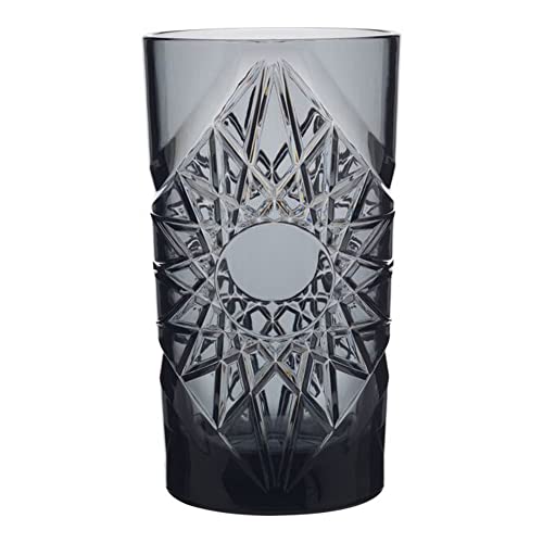 glassFORever Premium Polycarbonat Trinkglas, Grau, 0.47 Liter, 147mm Höhe, 68mm Durchmesser, 24 Stück von glassFORever A/S
