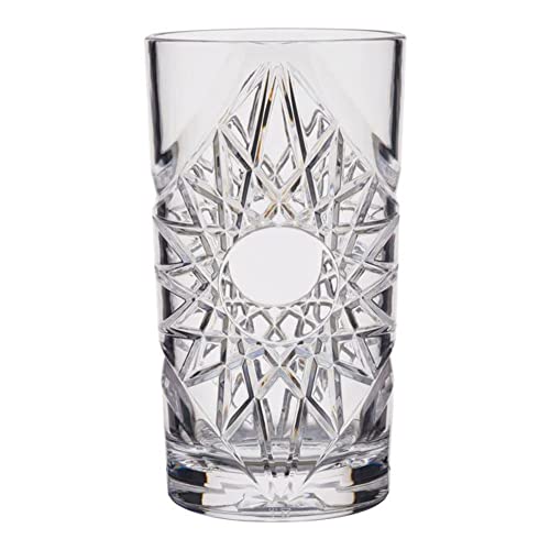glassFORever Premium Polycarbonat Trinkglas, Klar, 0.47 Liter, 147mm Höhe, 68mm Durchmesser, 24 Stück von glassFORever A/S