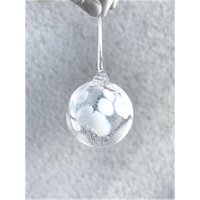 Snowflakes Handblown Glass Christmas Ornament - Cherry Blossom Color Spots, Unique Decoration, Handmade in Austria Snowflakes Handblown Glass Christmas Ornament - Cherry Blossom Color Spots, Unique Decoration, Handmade in Austria von glassmakerspace