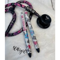 Krankenschwester Glitzer Stift, Krankenschwestern Woche, Pflege, Geschenke Für Pflegeschüler, Krankenschwester, Krankenschwestern, Nachfüllbar von glittergirlVT